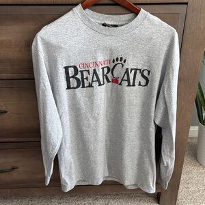 Cincinnati Bearcats Gray Long Sleeve Tee